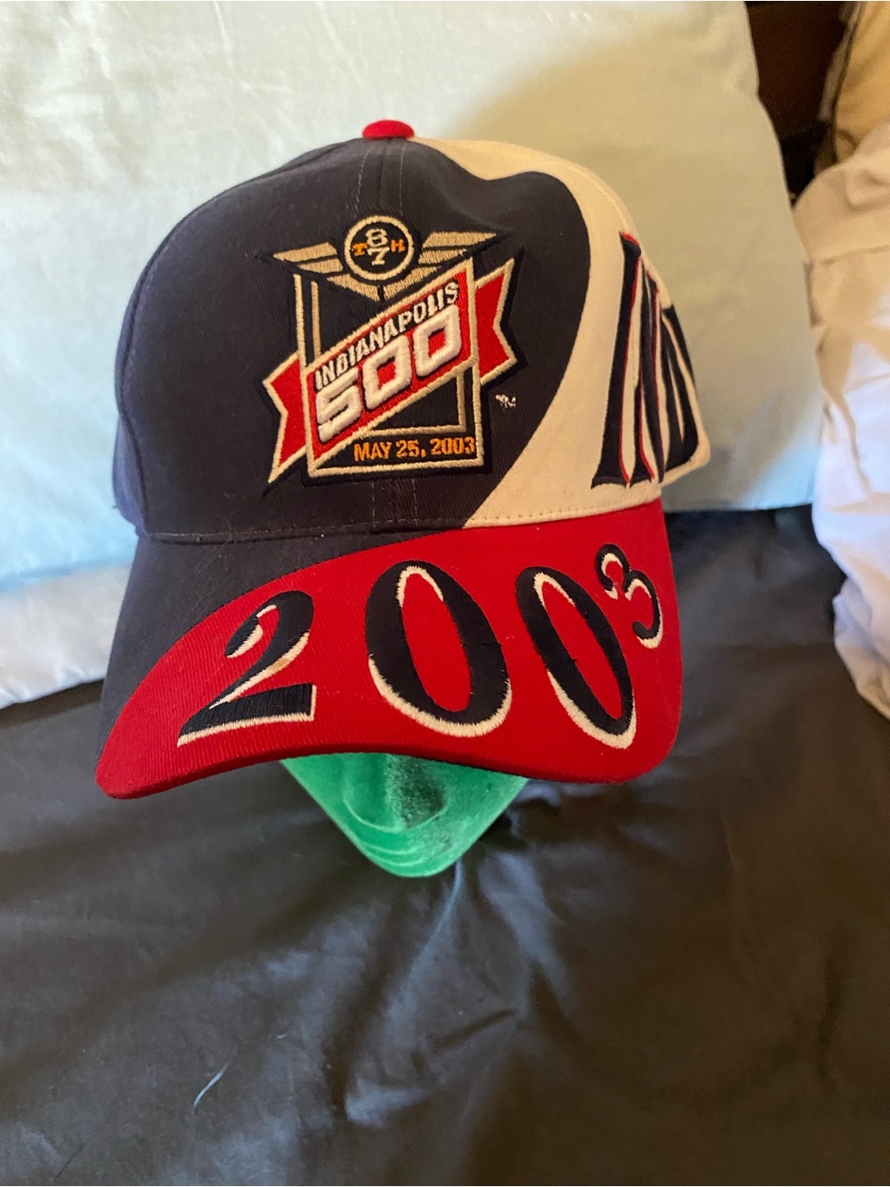 Indianapolis 500 2003 Commemorative Red & Navy Baseball Cap